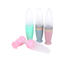 Silicone squeeze feeder